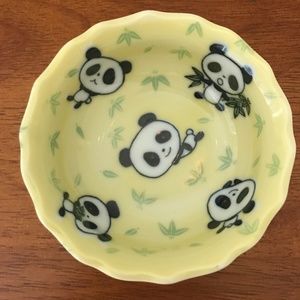 Panda Trinket Bowl Dish